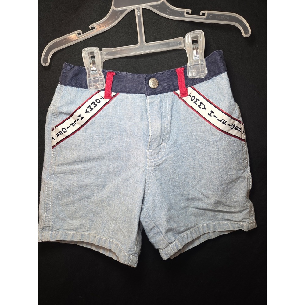 Tommy Hilfiger carpenter denim jean shorts Vintage youth toddler size 4T 90s New